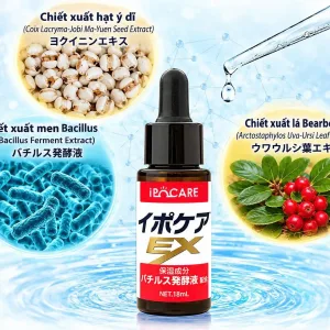 Thuốc chữa mụn thịt Ipocare Ex Nhật Bản chính hãng hiệu quả cao